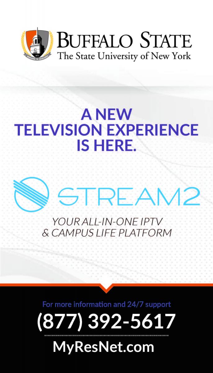 Photo of Stream2 information poster